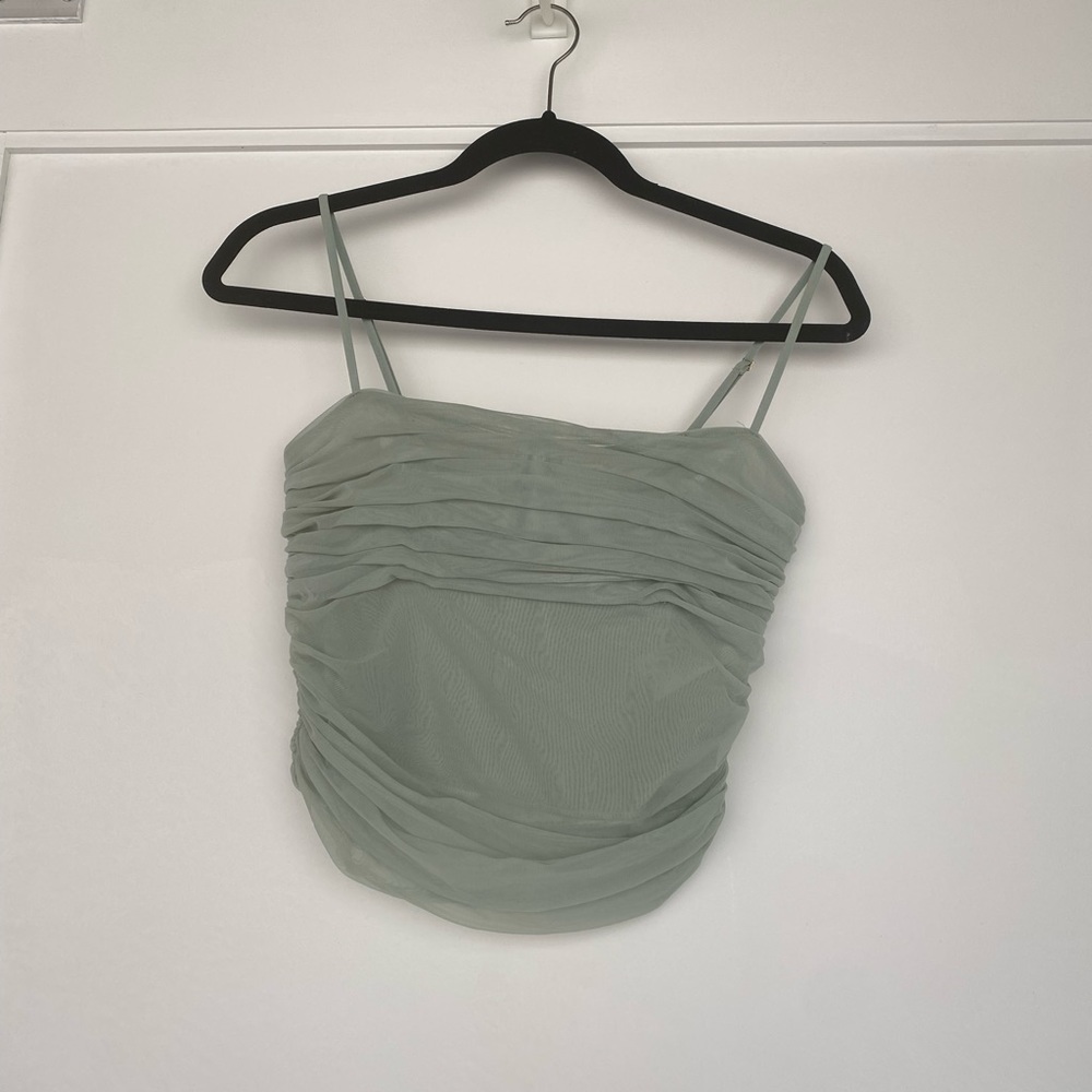 Aritzia - Ten by Babaton green tank top